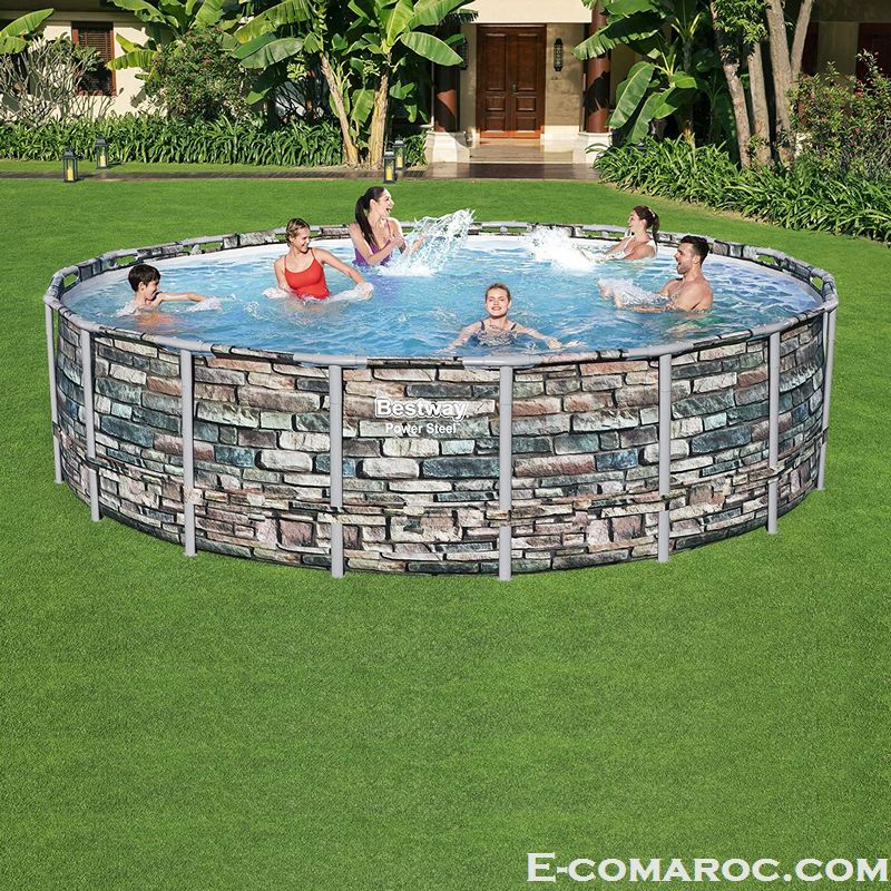 Connecteur T pour piscine hors sol Steel Pro 549 x 132 cm