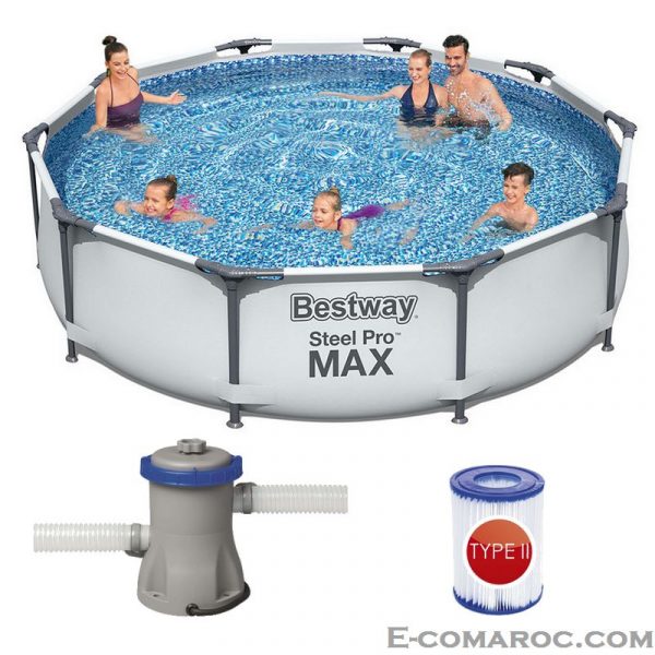 piscine Bestway Steel Pro Max™ 3,66 x 76 cm