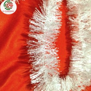 HO2NLE 6 Pièces Guirlandes Tinsel Noël Dorées 2M - Brillantes Et Scintillantes Pour Sapin, Couronne, Mariage Et Décorations Festives
