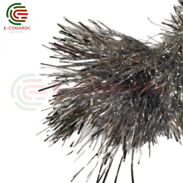 Guirlande Argentée 2m Christmas Tinsel REF0047