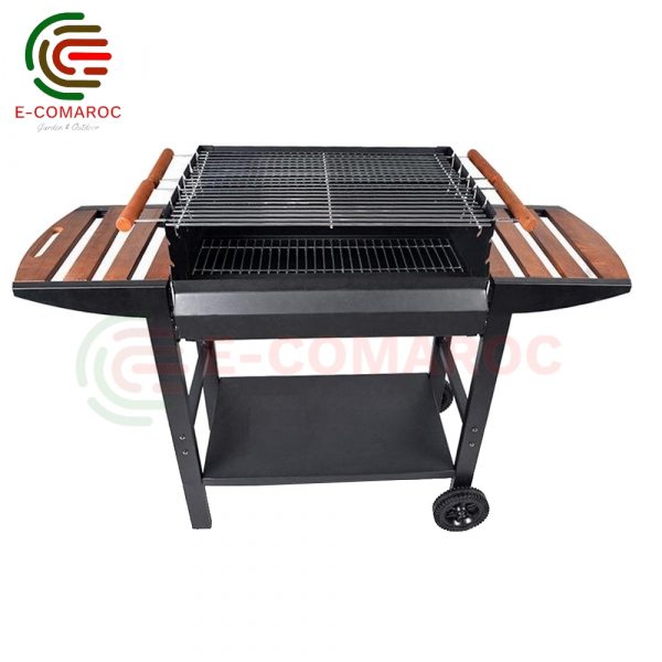 BARBECUE CHARBON DOUBLE GRILLE REF-3892