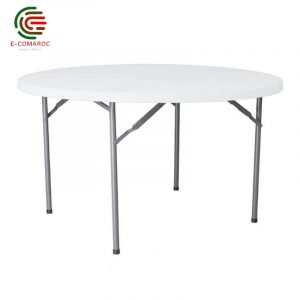 Table Banquet HDPE Ronde Pliable PF-152