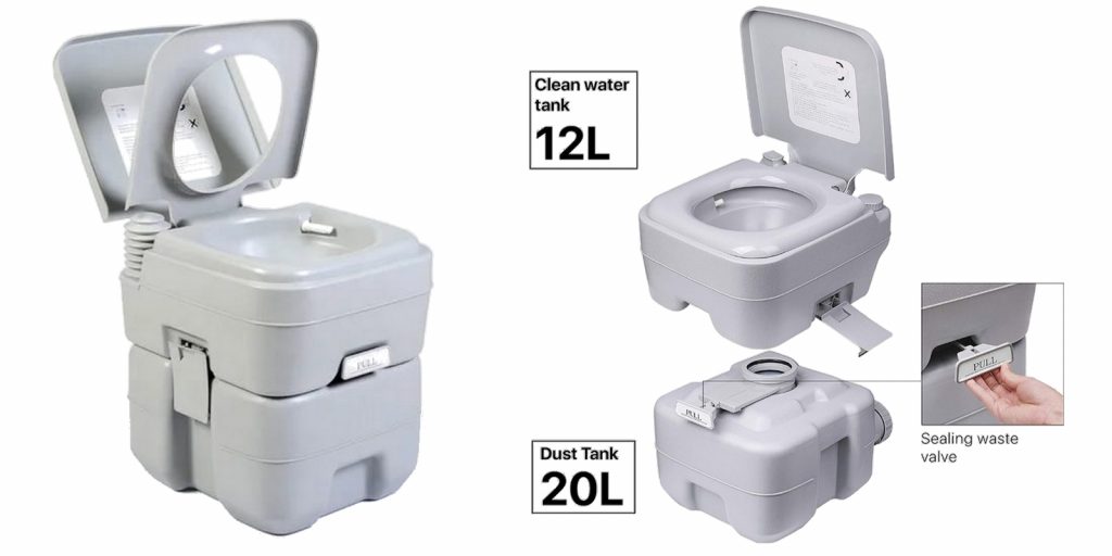 Toilette Portable 20L Camping Toilet